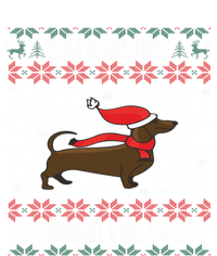 Dachshund Through The Snow Ugly Christmas Gift Funny Gift Sweatshirt