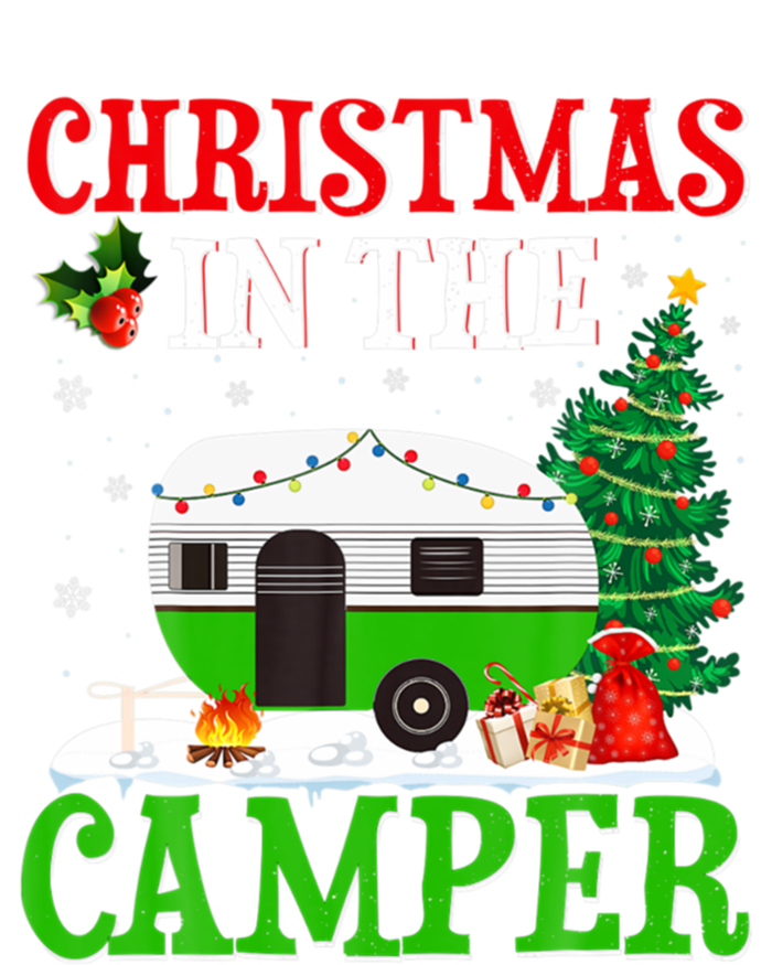 Funny Christmas In The Campers Camping Rv Christmas Gift Bumper Sticker