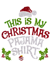 Funny Christmas This Is My Christmas Pajamas Cute Gift Women's Long Sleeve Flannel Pajama Set 