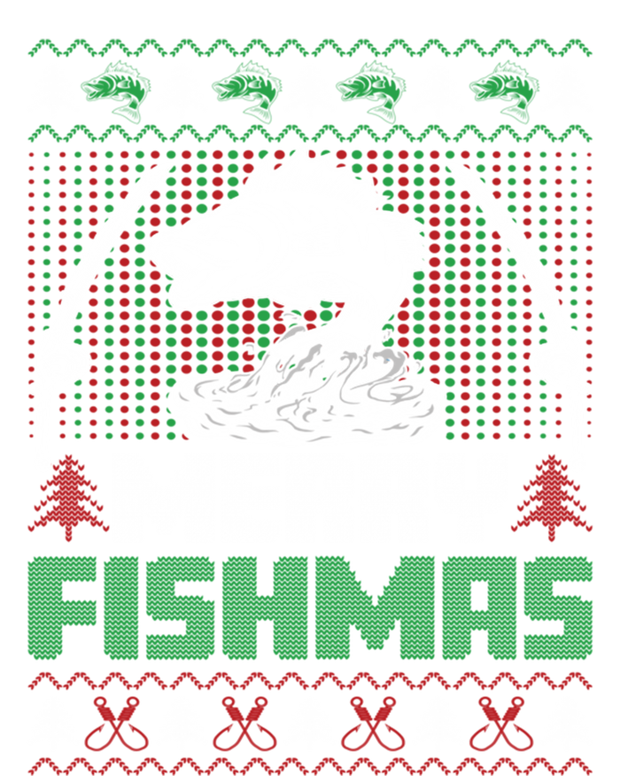 Funny Fishing Christmas Merry Fishmas Fishers Funny Gift Ladies Essential Tank