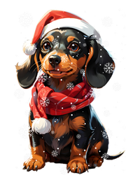 Funny Merry Doxie Christmas Dachshund Xmas Pajama Gift Kids Long Sleeve Shirt