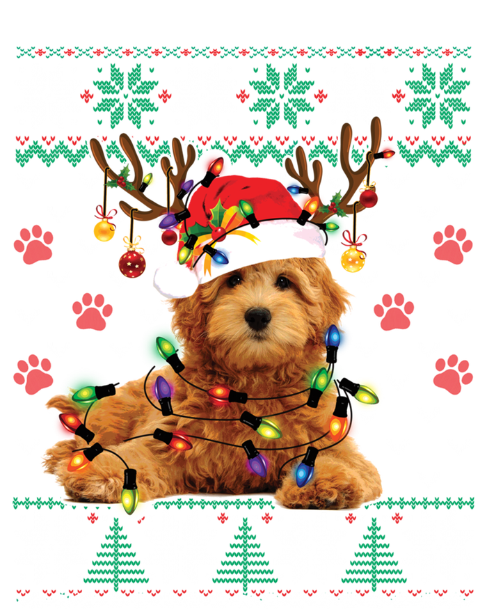 Goldendoodle Christmas Ugly Sweater Funny Dog Lover Xmas Great Gift Hoodie