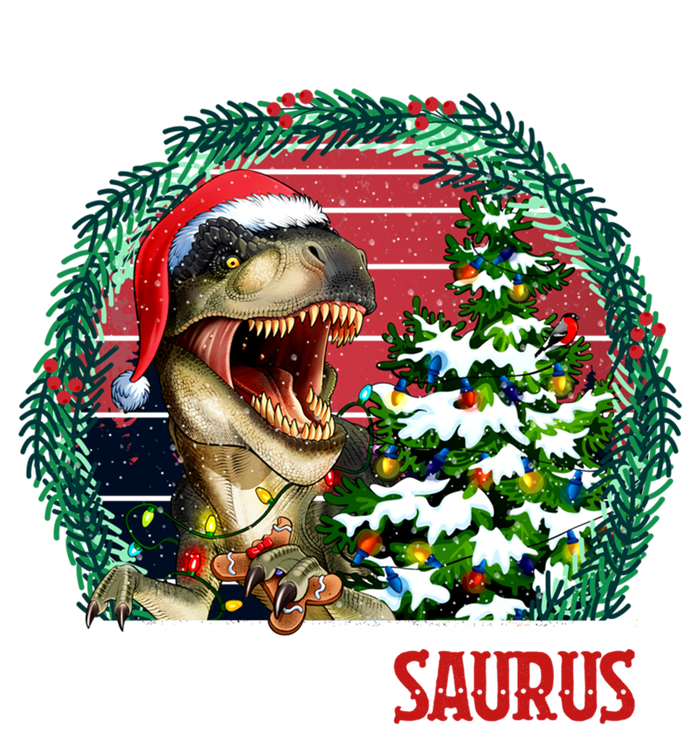 Grandmasaurus Santa Grandma Dinosaur Trex Xmas Tree Light Gift Doggie Tank