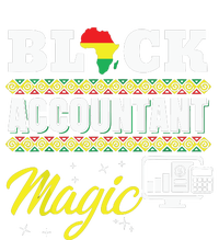 Black Accountant Magic African American Black History Month Kids Long Sleeve Shirt