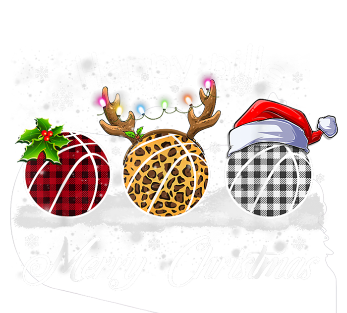 Merry Christmas Basketball Ball Costume Basketball Xmas Gift T-Shirt