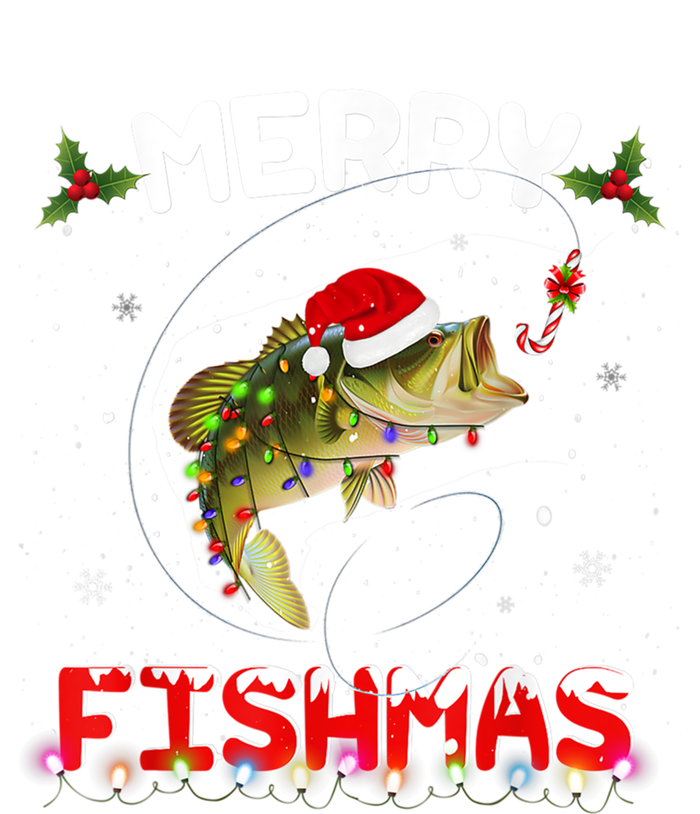 Merry Fishmas Funny Fishing Christmas Pajama Fisher Xmas Gift Premium Hoodie