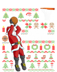 Merry Swishmas Ugly Christmas Basketball Christmas Gift T-Shirt