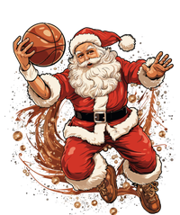 Santa Claus Christmas Basketball Xmas Meaningful Gift Women's T-Shirt