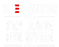 Bidenomics Pay More Live Worse Funny Anti Joe Biden V-Neck T-Shirt