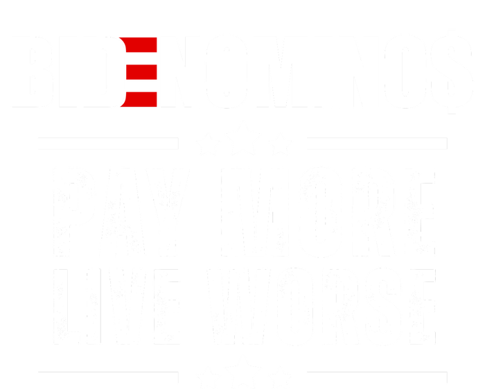 Bidenomics Pay More Live Worse Funny Anti Joe Biden V-Neck T-Shirt