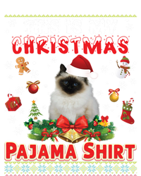 This Is My Christmas Pajama Gift Bir Cat Ugly Sweater Cool Gift T-Shirt