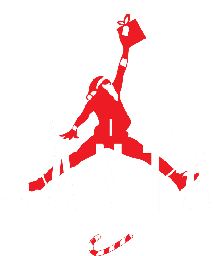 Air Santa Funny Xmas Basketball T-Shirt