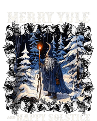 Merry Solstice Happy Yule Christmas Bird Nordic Xmas Cooling Performance Long Sleeve Crew