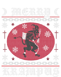 Merry Krampus. Goth Christmas Ugly Sweater. Krampus Xmas Coaster