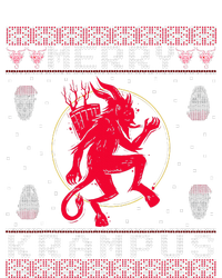 Merry Krampus Christmas Xmas Horror Ugly Sweater Evil Pajama Tall Sweatshirt