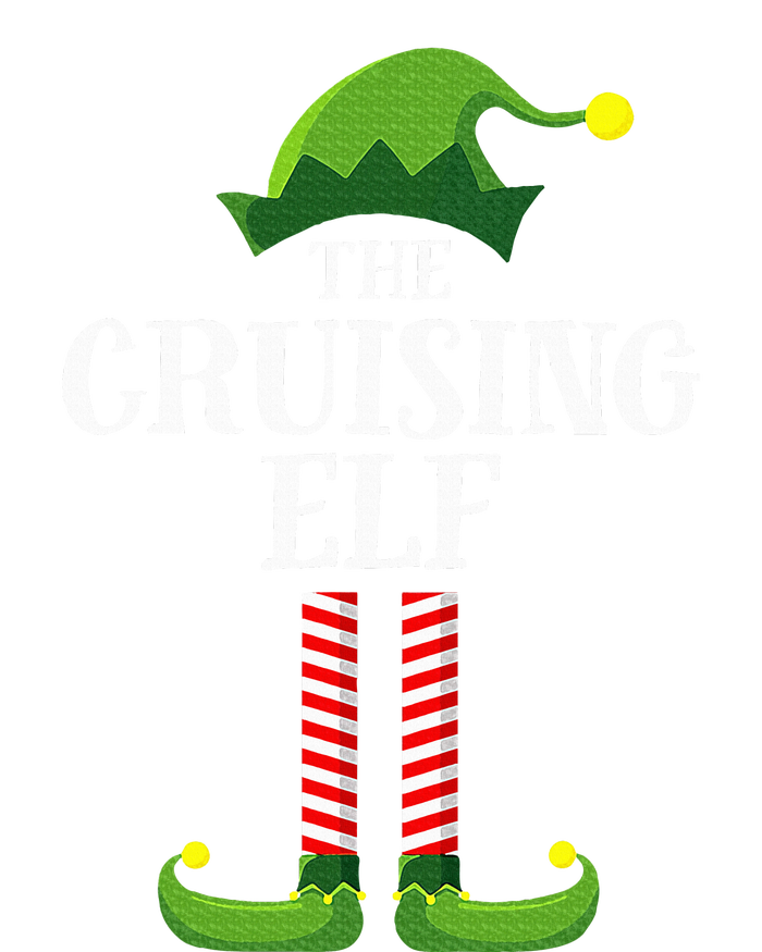 Cruising Elf Matching Family Cruise Christmas Funny Group Dry Zone Grid Polo