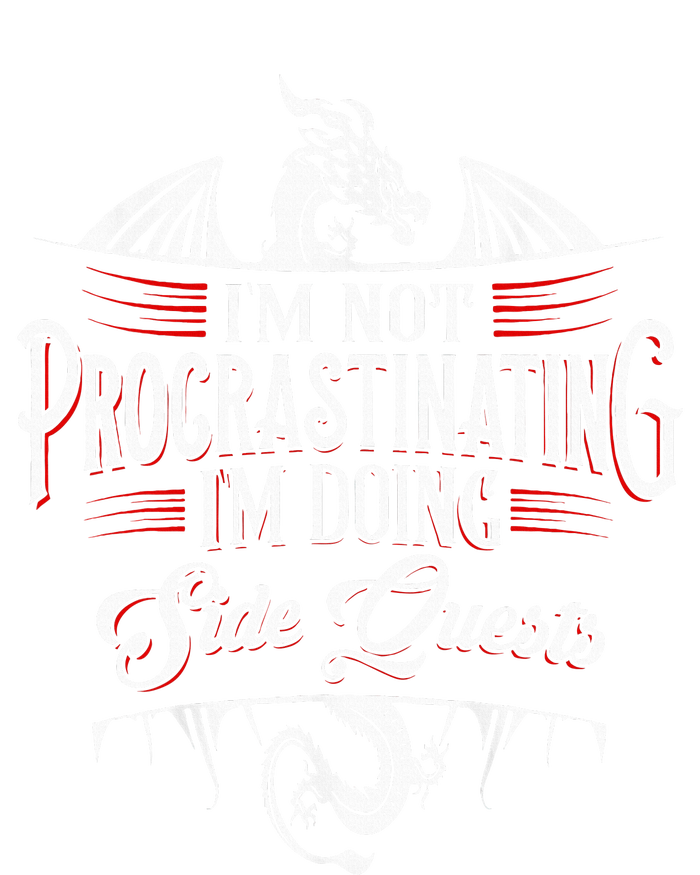 Not Procrastinating Side Quests Funny RPG Gamer Dragons  Cooling Performance Crew T-Shirt