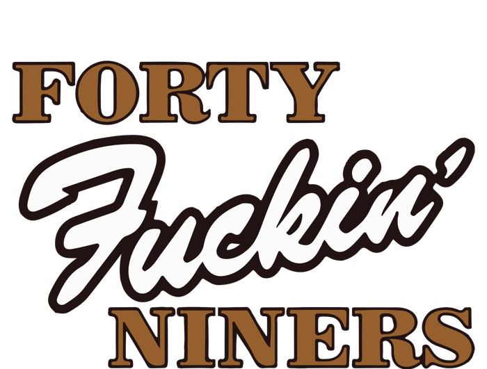 Forty Fuckin Niners Cooling Performance Crew T-Shirt