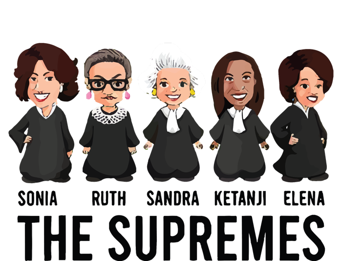 The Supremes Ketanji Brown Jackson Rbg Sotomayor Cute T-Shirt