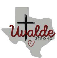 Uvalde Uvalde Strong Pray For Uvalde Valucap Bio-Washed Visor