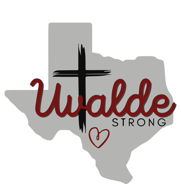 Uvalde Uvalde Strong Pray For Uvalde Valucap Bio-Washed Visor