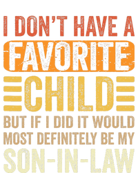 My Favorite Child  Most Definitely My SonInLaw  Funny Zip Tote Bag