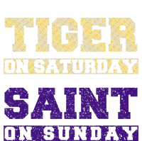 Tiger On Saturday Saint On Sunday T-Shirt