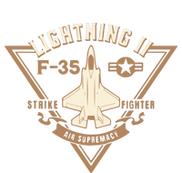 F35 Lightning Ii Jet Fighter Military Aircraft Design Youth Performance Sprint T-Shirt