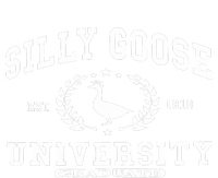 Silly Goose University Funny Goose On The Loose Funny Saying Premium T-Shirt