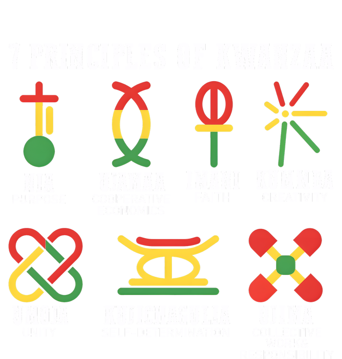 7 Principles Of Kwanzaa Jewish Happy Kwanzaa Cooling Performance Crew T-Shirt