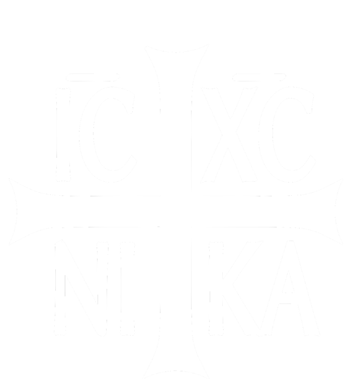 Ic Xc Nika Cross Eastern Christian Greek Women's Racerback Tank