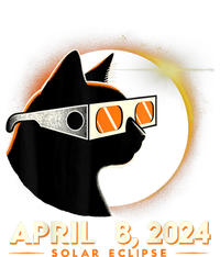 2024 Solar Eclipse Cat Wearing Solar Eclipse Glasses Yupoong Adult 5-Panel Trucker Hat