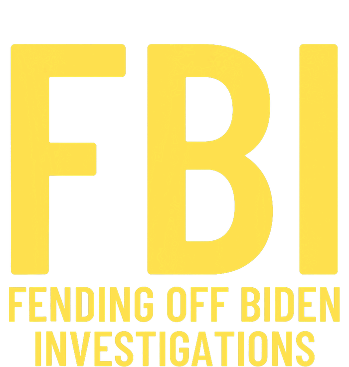 Funny Anti Biden Fbi Fending Off Biden Investigations Premium Hoodie