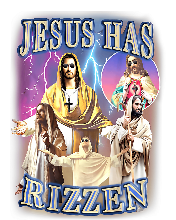 Jesus Has Rizzen T-Shirt