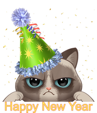 Funny New YearS Eve Cat Party Hat Long Sleeve Shirt