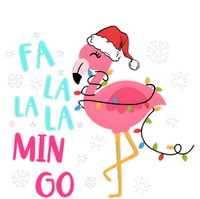 Fa La La La Mingo Funny Holiday Season Christmas Flamigo Yupoong Adult 5-Panel Trucker Hat