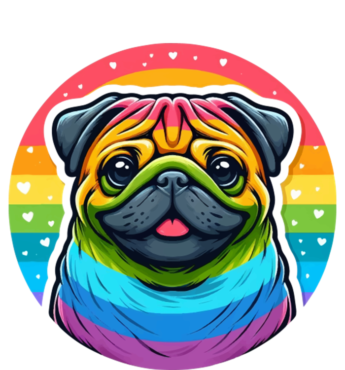 Lgbtq+ Pug Dog T-Shirt