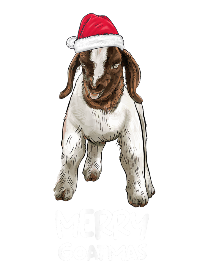 Boer Goat Christmas Merry Goatmas Performance Fleece Hoodie