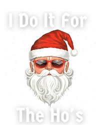 I Do It For The Hos Funny Inappropriate Christmas Santa T-Shirt