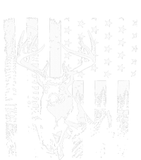 Hunting US Flag Deer Elk Buck Camoflage Hunter Dad Gift T-Shirt