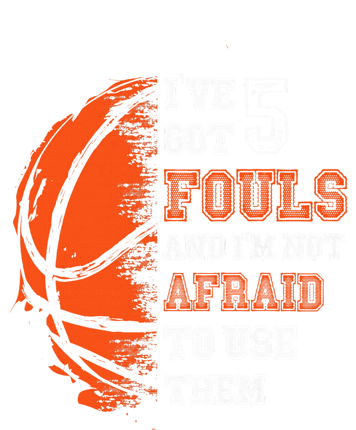 Basketball Player 5 Fouls Hoops Baller Basketball Funny T-Shirt