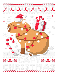 Capy Ugly Christmas Sweater Capybara Lover Christmas Poster