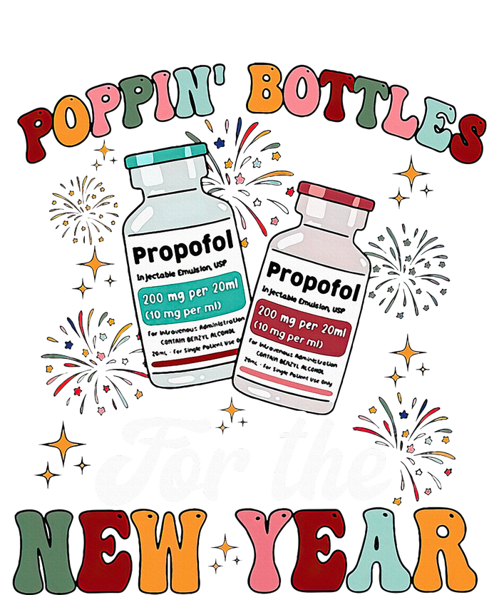 Poppin Bottles For The New Year ICU Nurse Propofol CRNA Legacy Cool Fit Booney Bucket Hat