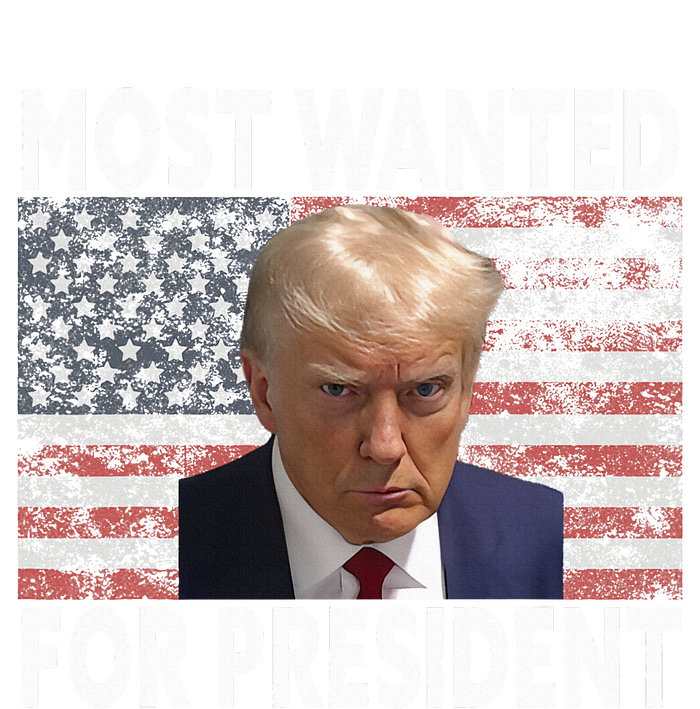 Donald Trump Most Wanted For President 2024 Pro Mugshot T-Shirt