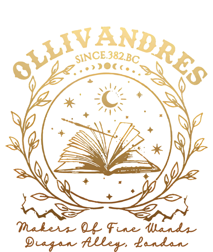 Ollivanders Wand Shop Wizard Book Universal Trip T-Shirt