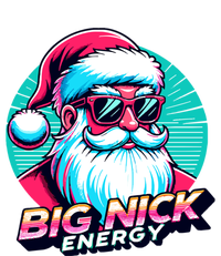 Big Nick Energy Christmas Ugly Xmas Vintage Santa Family Cool Gift Baby Bodysuit