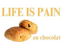 Funny french chocolatine life is pain au chocolat Grommeted Golf Towel