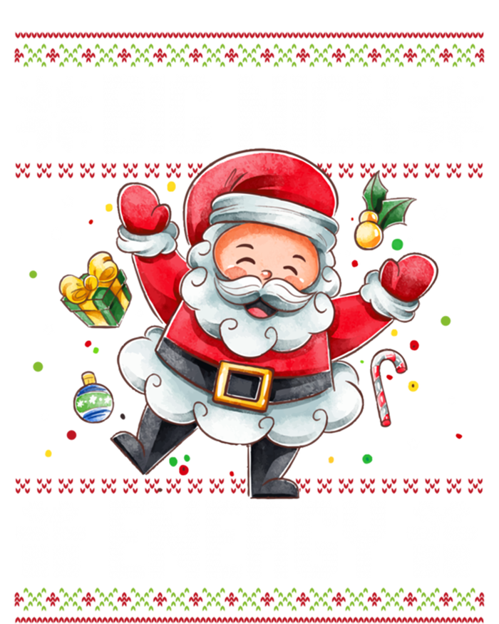 Big Nick Energy Funny Xmas Ugly Christmas Sweater Santa Cute Gift Valucap Bio-Washed Visor