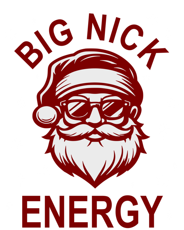 Big Nick Energy Santa Inappropriate Christmas Ugly Xmas Great Gift Women's T-Shirt