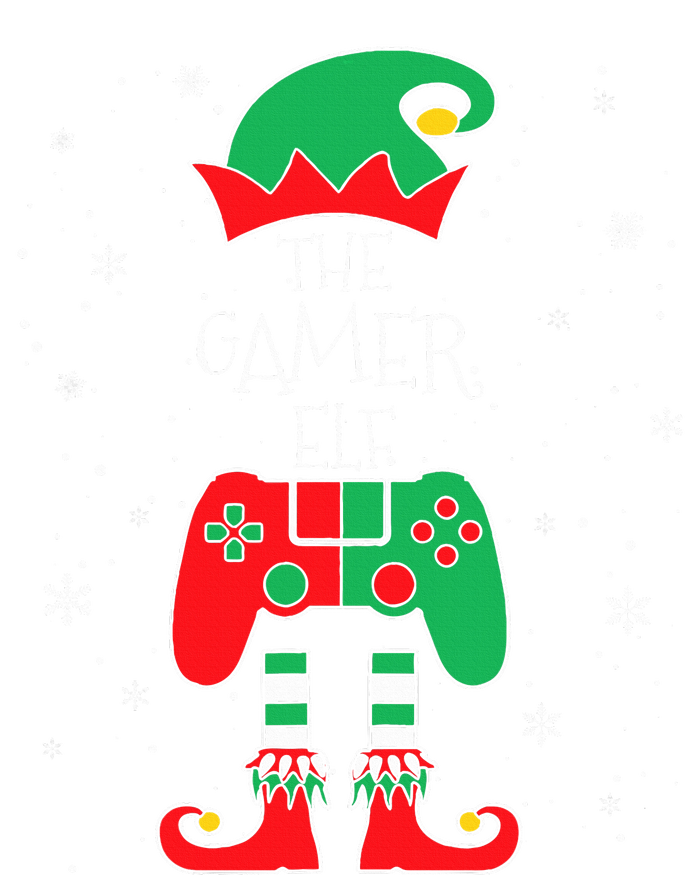 Christmas Elf Matching Gamer Family Gaming T-Shirt